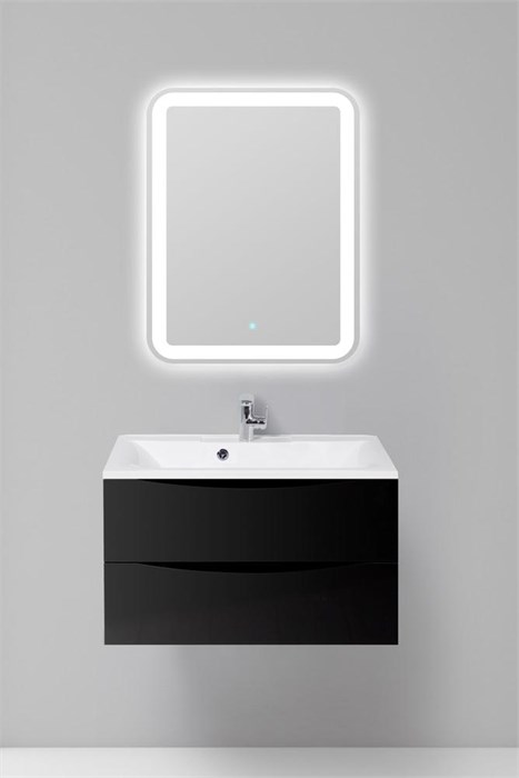 Тумба подвесная с раковиной BelBagno MARINO-1000-2C-SO-NL-P 2734 - фото 157844