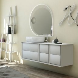 Мебель для ванной CEZARES BELLAGIO 140 см Bianco Opaco 5167 - фото 157920