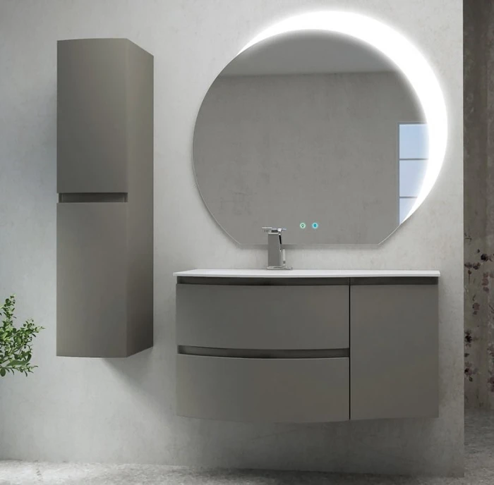 Мебель для ванной CEZARES VAGUE 104 Grigio lucido R 5242