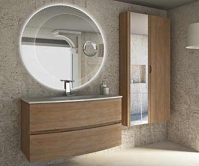 Мебель для ванной CEZARES DALILA 101 Rovere tabacco 4100 - фото 157999
