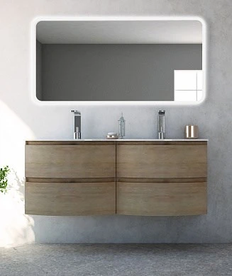 Мебель для ванной CEZARES VAGUE 140 см Rovere tabacco 4704