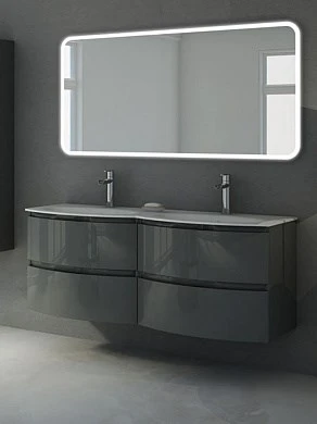 Мебель для ванной CEZARES VAGUE 140 см Antacite 4706