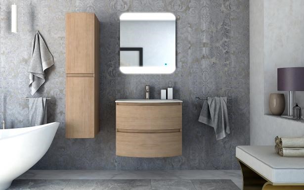 Мебель для ванной CEZARES VAGUE 70 Rovere tabacco 4511 - фото 158099