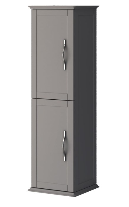 Пенал подвесной с двумя распашными дверцами, реверсивный Cezares TIFFANY 55247 Grigio Nuvola 55247 - фото 158328