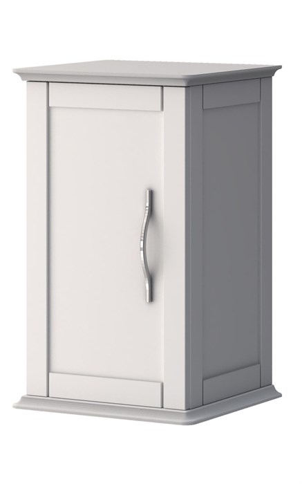 Шкафчик подвесной с одной распашной дверцей, реверсивный Cezares TIFFANY 54960 Bianco opaco 54960 - фото 158677