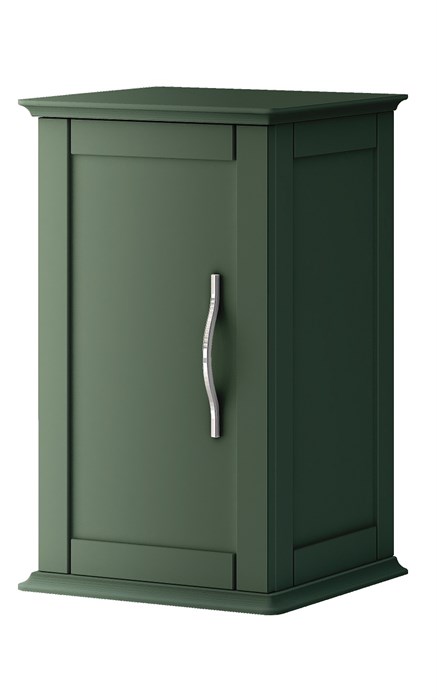 Шкафчик подвесной с одной распашной дверцей, реверсивный Cezares TIFFANY 55334 Verde opaco 55334 - фото 158716