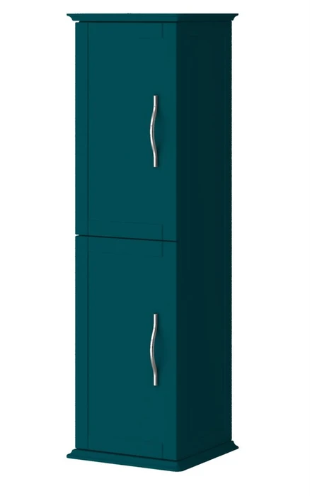 Колонна подвесная с двумя распашными дверцами, реверсивная CEZARES TIFFANY 54965 Blu Petrolio 54965