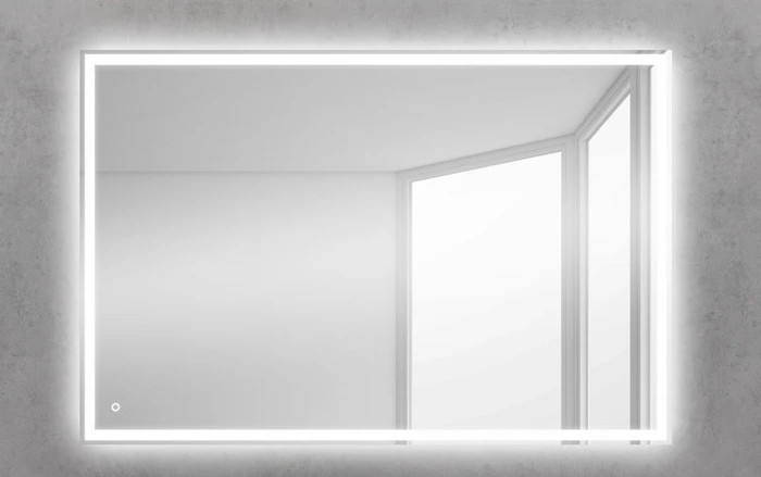 Зеркало с встроенным светильником и сенсорным выключателем SPC-GRT-1200-800-LED-TCH, 12W, 220-240V, 1200x30x800 SPC-GRT-1200-800-LED-TCH
