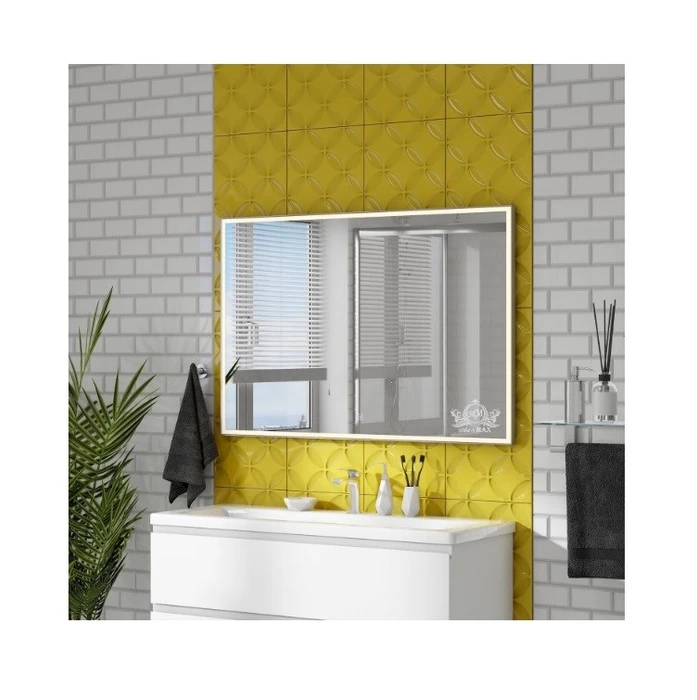 Зеркало с подсветкой ART&MAX AREZZO AM-Are-1200-800-DS-FC AM-Are-1200-800-DS-FC