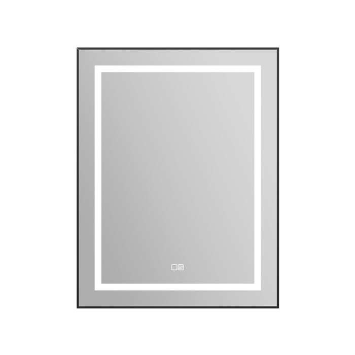 Зеркало BelBagno SPC-KRAFT-685-885-TCH-WARM-NERO SPC-KRAFT-685-885-TCH-WARM-NERO - фото 160358