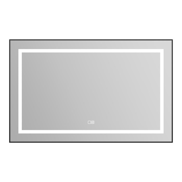 Зеркало BelBagno SPC-KRAFT-1085-685-TCH-WARM-NERO SPC-KRAFT-1085-685-TCH-WARM-NERO - фото 160379