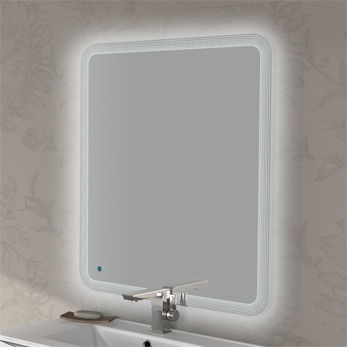 Зеркало со встроенной LED подсветкой и сенсорным выключателем Touch system 44998 44998 - фото 160416