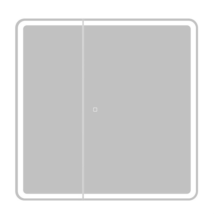 Зеркальный шкаф BelBagno Marino SPC-MAR-800/800-2A-LED-TCH SPC-MAR-800/800-2A-LED-TCH - фото 160538