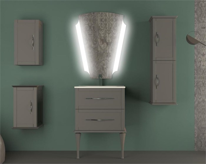 Мебель для ванной Cezares TIFFANY 60 Grigio Nuvola 12949 - фото 160759