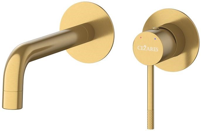 Смеситель для раковины встраиваемый CEZARES RELAX-BLI2-1-BORO-W0 с внутренней частью, без донного клапан RELAX-BLI2-1-BORO-W0 - фото 161825