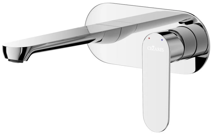 STYLUS-BLI1-01-W0 Смеситель для раковины встраиваемый с внутренней частью, без донного клапана, хром STYLUS-BLI1-01-W0