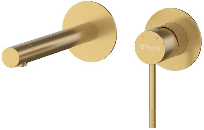 Смеситель для раковины встраиваемый CEZARES RELAX-BLI2-2-BORO-W0 с внутренней частью, без донного клапан RELAX-BLI2-2-BORO-W0 - фото 162383