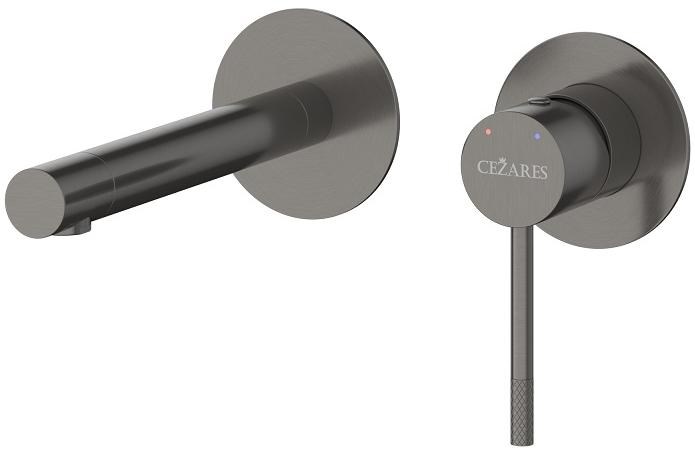 Смеситель для раковины встраиваемый CEZARES RELAX-BLI2-2-GM-W0 с внутренней частью, без донного клапан RELAX-BLI2-2-GM-W0 - фото 162388