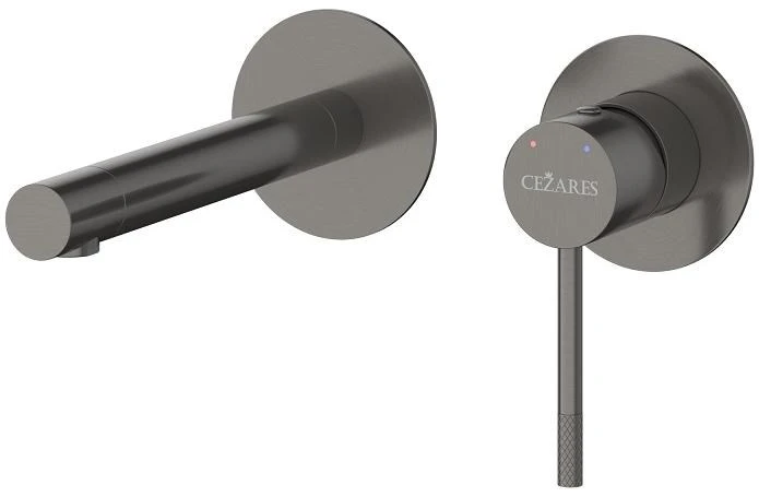 Смеситель для раковины встраиваемый CEZARES RELAX-BLI2-2-GM-W0 с внутренней частью, без донного клапан RELAX-BLI2-2-GM-W0