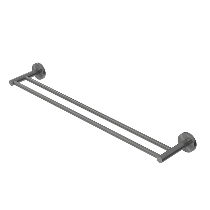 RELAX-THD-65-GM Полотенцедержатель двойной 65,5 см, исполнение оружейная сталь RELAX-THD-65-GM