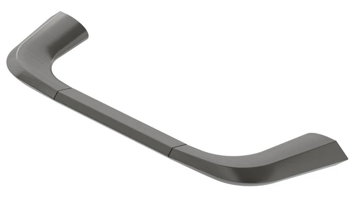 LINER-TH02-GM Полотенцедержатель, исполнение оружейная сталь LINER-TH02-GM