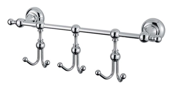 Тройной крючок, Хром Cezares APHRODITE-THK-01-M APHRODITE-THK-01-M