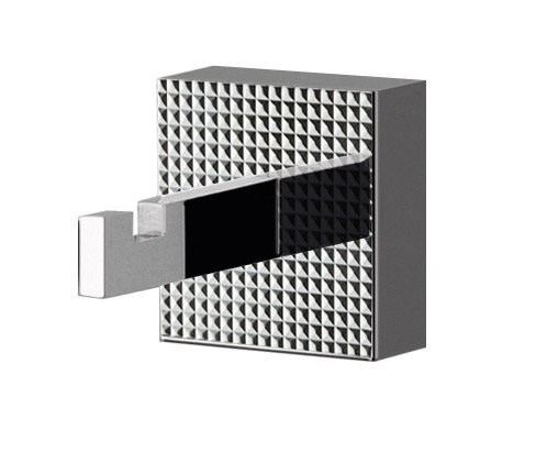 Крючок, Розовое Черный матовый Cezares PRIZMA-HK1-NOP PRIZMA-HK1-NOP - фото 165902