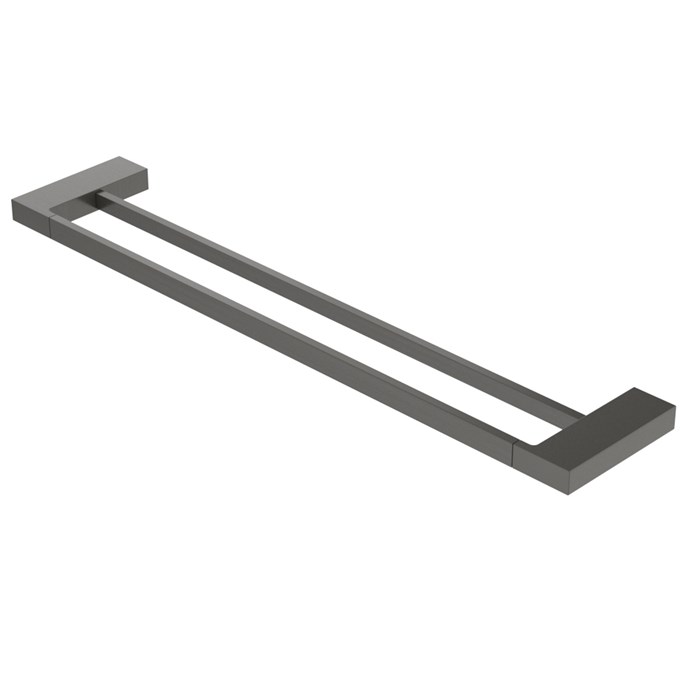 Полотенцедержатель двойной Cezares SLIDER-THD-80-GM SLIDER-THD-80-GM - фото 166061