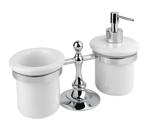Стакан и диспенсер настольные, Хром Cezares OLIMP-TDT-01-M OLIMP-TDT-01-M - фото 166265