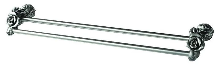 ROSE AM-B-0918-T Полотенцедержатель двойной подвесной 60 см AM-B-0918-T