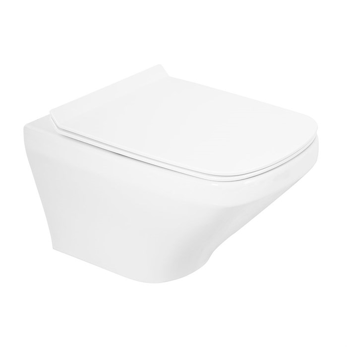 Унитаз подвесной безободковый BelBagno SELA BB3201CHR BB3201CHR - фото 167534