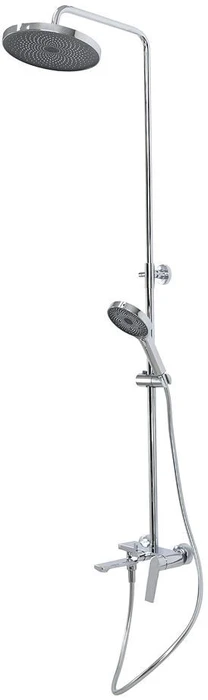 COMFORT-CVD-01 Душевая стойка со смесителем и изливом, хром COMFORT-CVD-01