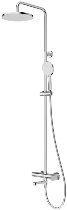 Душевая стойка CEZARES STYLUS-CVD-01 со смесителем и поворотным изливом STYLUS-CVD-01 - фото 168338