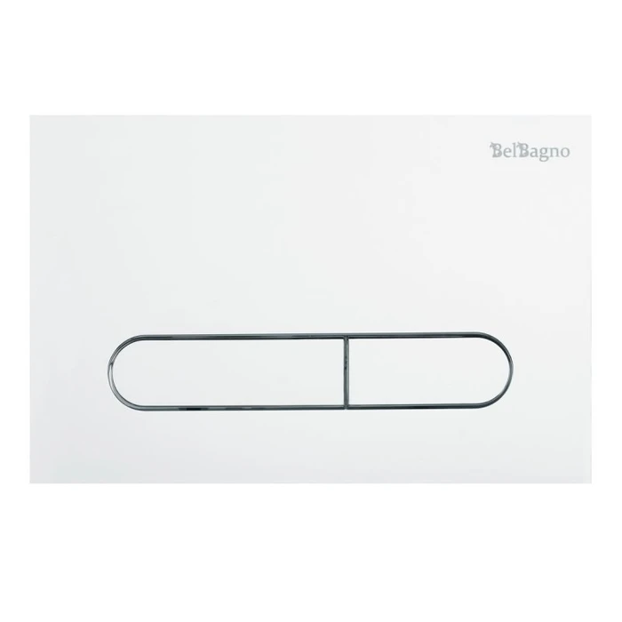 Кнопка смыва BelBagno PROSPERO, цвет-белый BB004-PR-BIANCO