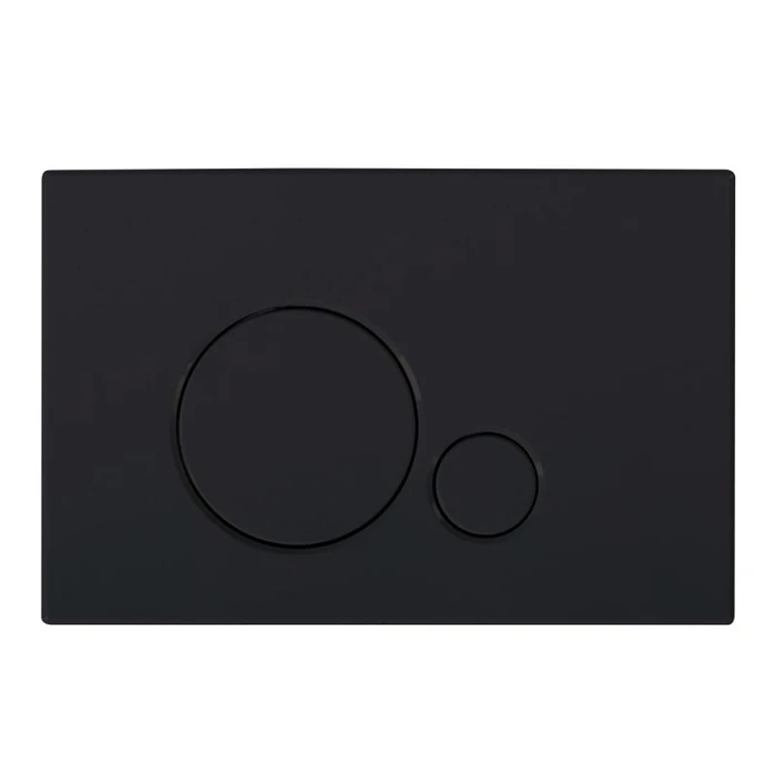 Кнопка смыва BelBagno SFERA, цвет-черный матовый Tocco Morbido BB017-SR-NERO.M