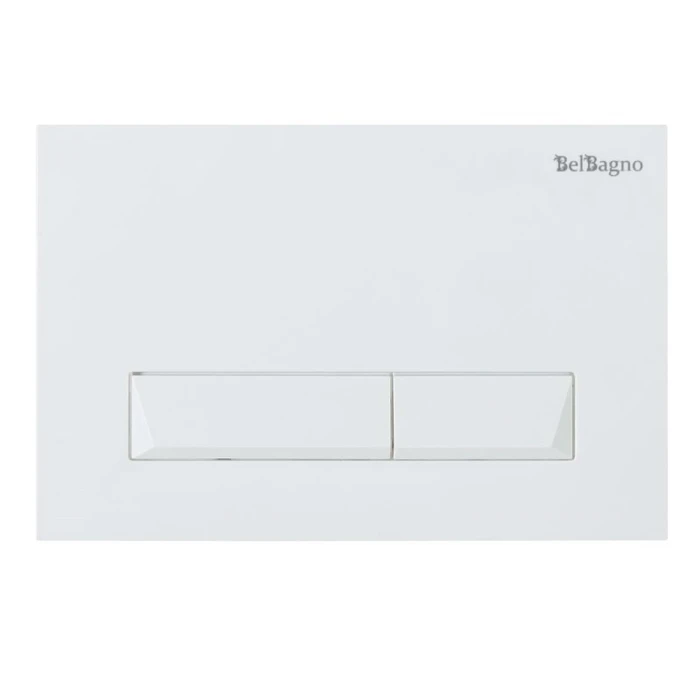 Кнопка смыва BelBagno MARMI, цвет-белый BB009-MR-BIANCO