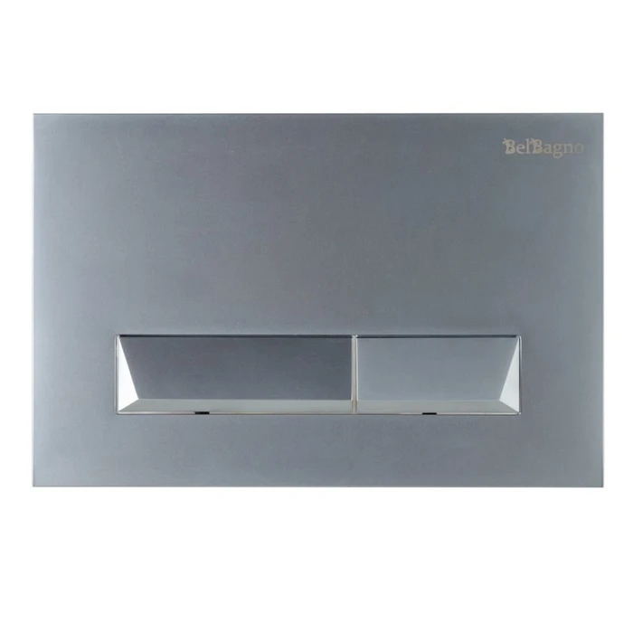 Кнопка смыва BelBagno MARMI, цвет-хром матовый BB011-MR-CHROME.M