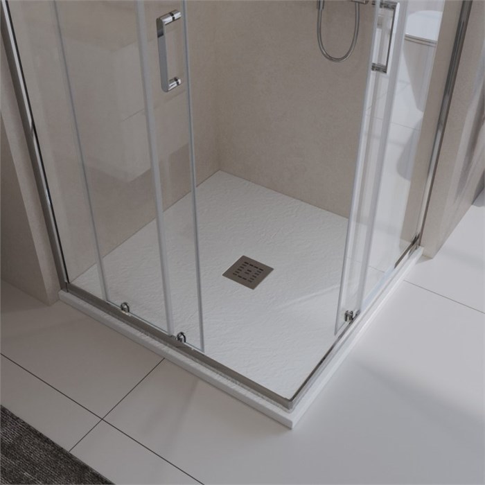 Поддон из искусственного мрамора Belbagno TRAY-MR-UNO-A-90-35-W-CR TRAY-MR-UNO-A-90-35-W-CR - фото 169548