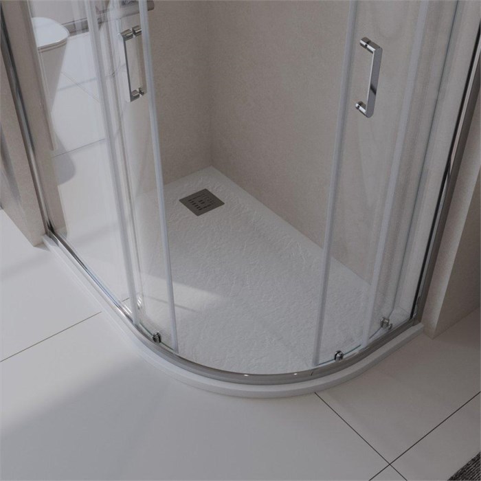 Поддон из искусственного мрамора левосторонний Belbagno TRAY-MR-UNO-RH-120/80-550-35-W-L-CR TRAY-MR-UNO-RH-120/80-550-35-W-L-CR - фото 169611