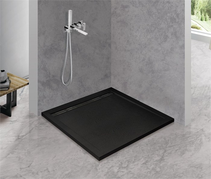 Поддон из искусственного мрамора Cezares TRAY-AS-A-100-30-NERO TRAY-AS-A-100-30-NERO - фото 169866