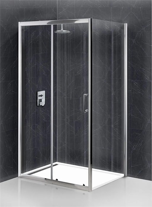 Душевой уголок BelBagno UNO-195-AH-1-100/80-C-Cr UNO-195-AH-1-100/80-C-Cr - фото 171662