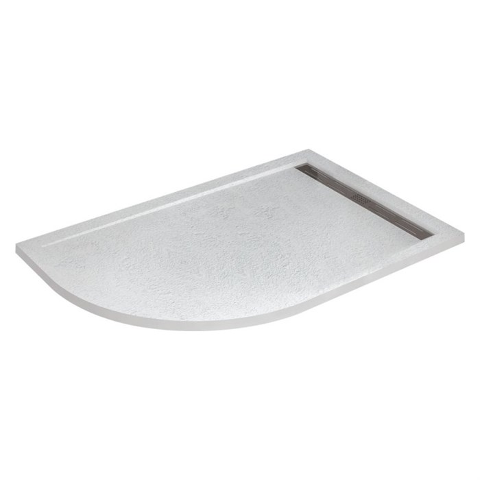 Поддон из искусственного мрамора TRAY-AS-RH-120/90-550-30-W-R TRAY-AS-RH-120/90-550-30-W-R - фото 172199