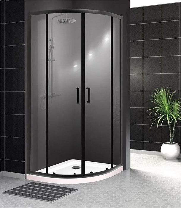 Душевой уголок BelBagno UNO-195-R-2-90-C-NERO UNO-195-R-2-90-C-NERO - фото 172303