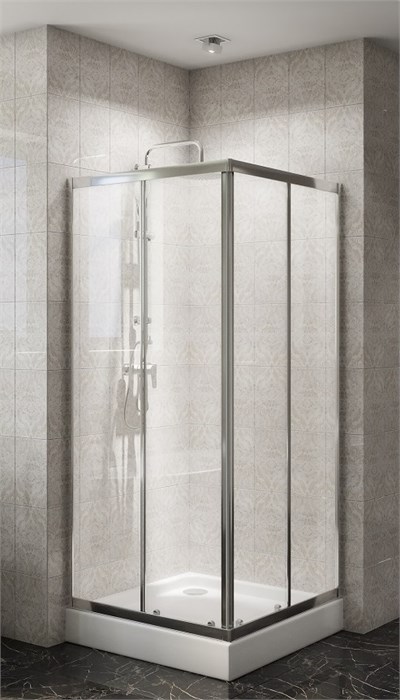 Душевой уголок BelBagno DUE-A-2-80-C-Cr DUE-A-2-80-C-Cr - фото 172568
