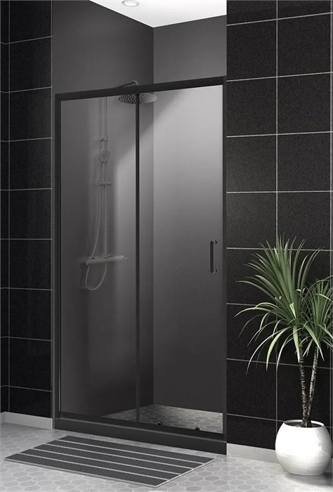 Дверь в проём BelBagno UNO-195-BF-1-130-C-NERO UNO-195-BF-1-130-C-NERO - фото 172702