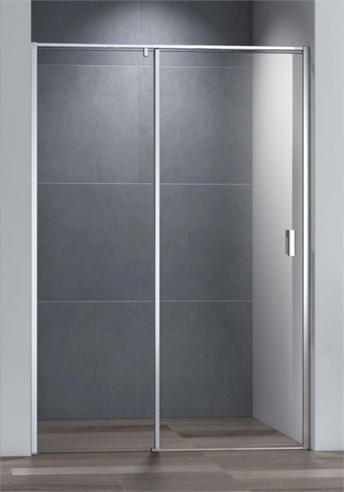 Душевая дверь Cezares URBAN-B-12-120-C-CR, 120х195, профиль хром, стекло прозрачное URBAN-B-12-120-C-CR - фото 173441
