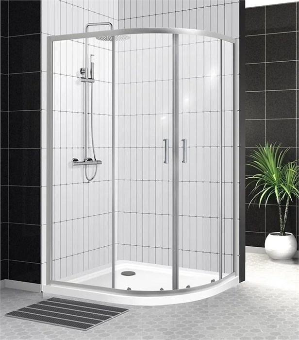 Душевой уголок BelBagno UNO-195-RH-2-100/80-C-Cr UNO-195-RH-2-100/80-C-Cr