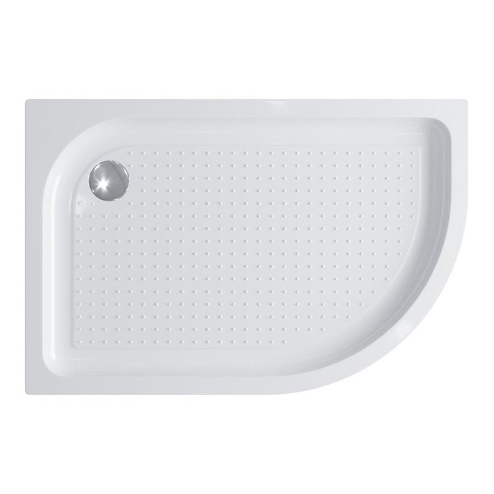 Акриловый поддон левосторонний BelBagno TRAY-BB-RH-100/80-550-15-W-L TRAY-BB-RH-100/80-550-15-W-L - фото 174530