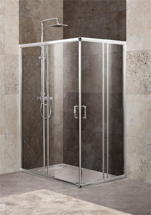 Душевой уголок BelBagno UNIQUE-AH-2-100/115-75/90-C-Cr UNIQUE-AH-2-100/115-75/90-C-Cr - фото 175044