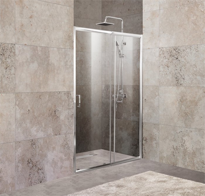 Дверь в проём BelBagno UNIQUE-BF-1-110/125-C-Cr UNIQUE-BF-1-110/125-C-Cr - фото 175334